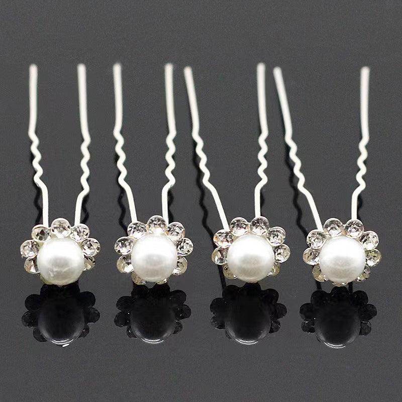 Bride Hairpins 6 pieces 12 pieces 676171402328 - COCOMELODY
